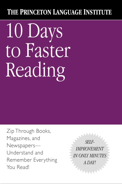 10 Days to Faster Reading