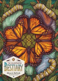 The Illustrated Bestiary Puzzle: Monarch Butterfly (750 pieces)