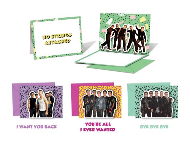 *NSYNC Pop-Up Notecards