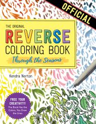 The Reverse Coloring Book™: Through the Seasons