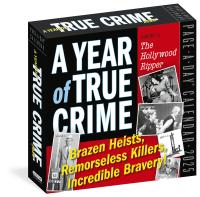 A Year of True Crime Page-A-Day Calendar 2025