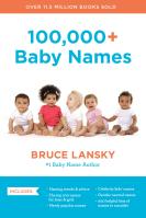 100,000+ Baby Names