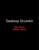 Desktop Drum Kit