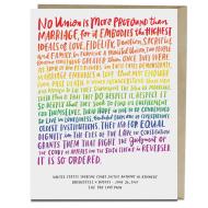 Love Wins Wedding Card