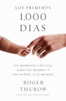 Los primeros 1000 dias