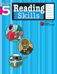 Reading Skills: Grade 5 (Flash Kids Harcourt Family Learning)